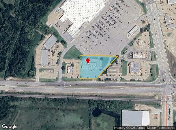 1894 W Moore Ave, Terrell, TX Parcel Map