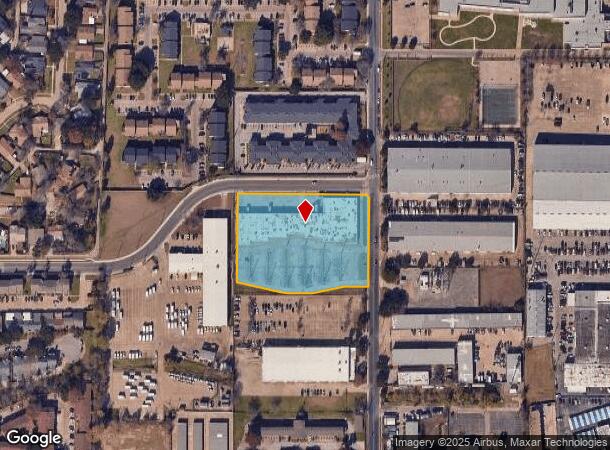  3727 Dilido Rd, Dallas, TX Parcel Map