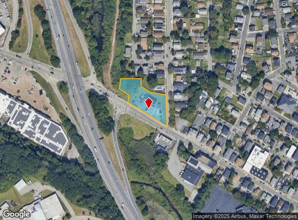 597 Branch Ave, Providence, RI Parcel Map