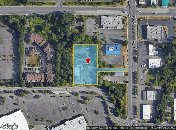  4051 Meridian St, Bellingham, WA Parcel Map