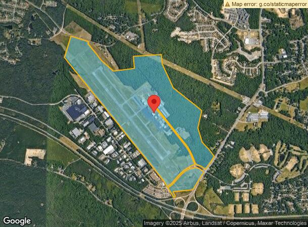  7511 Airfield Dr, North Chesterfield, VA Parcel Map