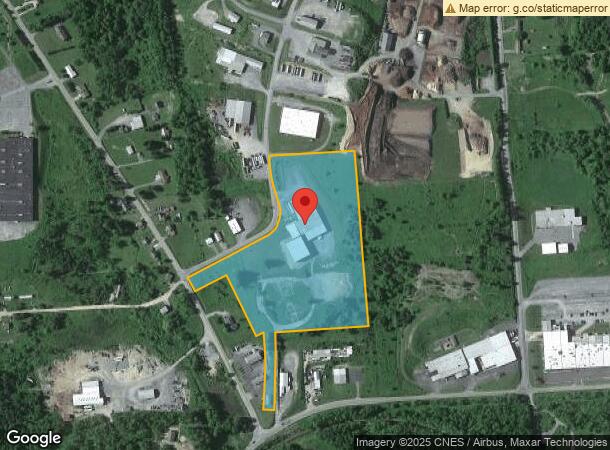  1012 Delaum Rd, Saint Marys, PA Parcel Map