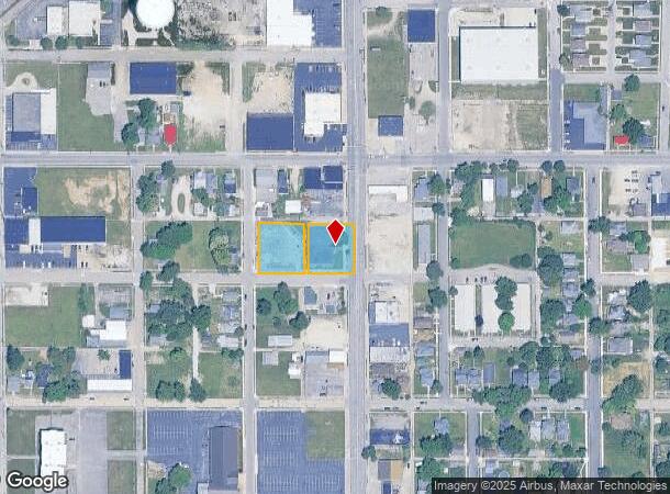 1125 S Walnut St, Muncie, IN Parcel Map