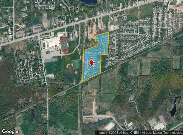  9580 Main St, Clarence, NY Parcel Map