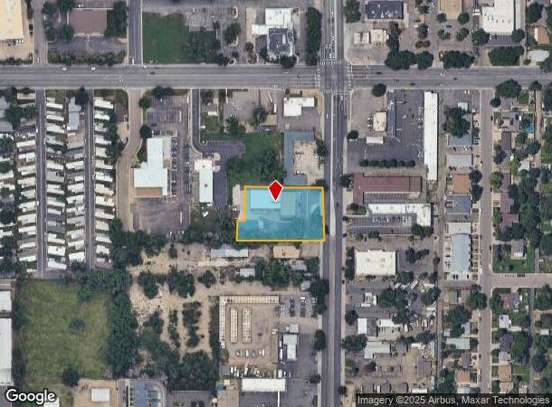  1637 Main St, Longmont, CO Parcel Map
