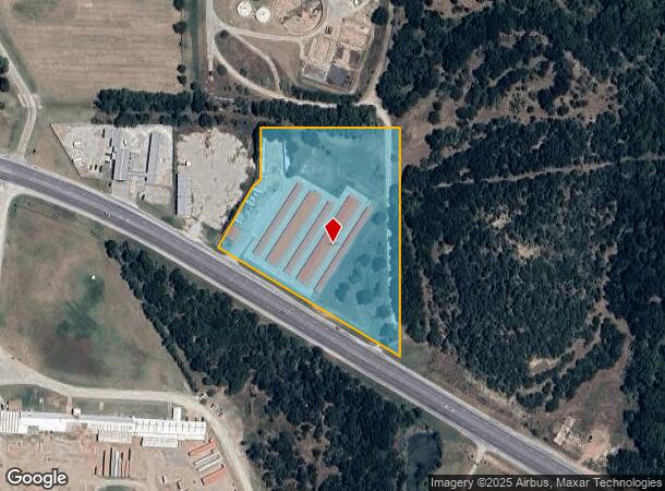  7703 E Highway 180 Hwy, Weatherford, TX Parcel Map