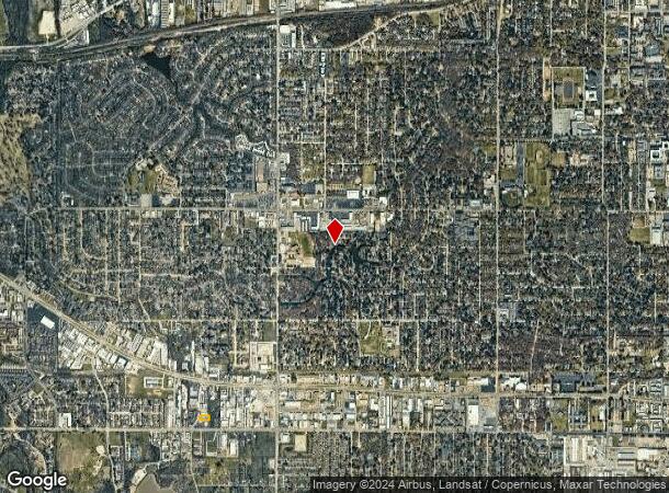  2109 Roosevelt Dr, Arlington, TX Parcel Map