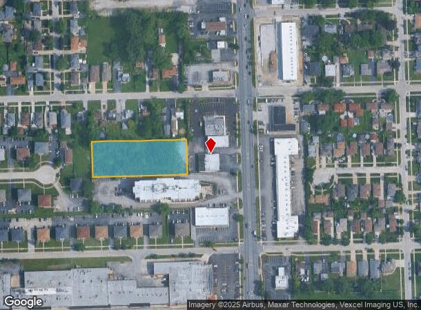  8510 S Harlem Ave, Bridgeview, IL Parcel Map