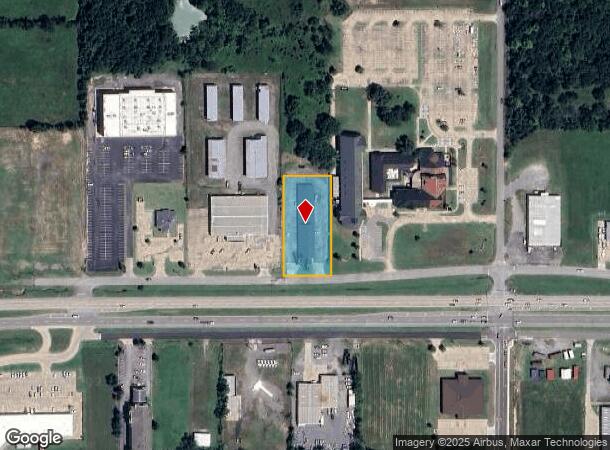  2604 W Shawnee St, Muskogee, OK Parcel Map