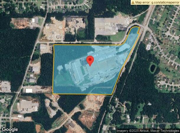 100 Pine View Dr, Hampton, GA Parcel Map