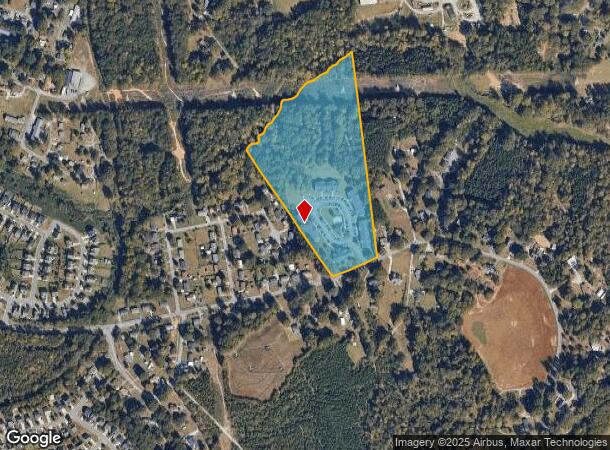 500 Chapman Pointe Cir, Dallas, NC Parcel Map