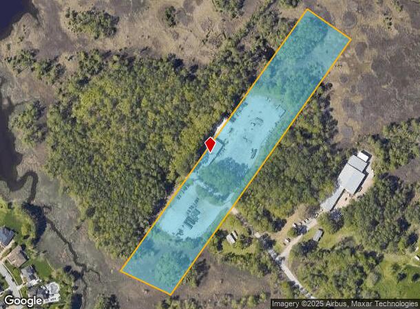  218 Sampson Creek Rd, Chesapeake, VA Parcel Map