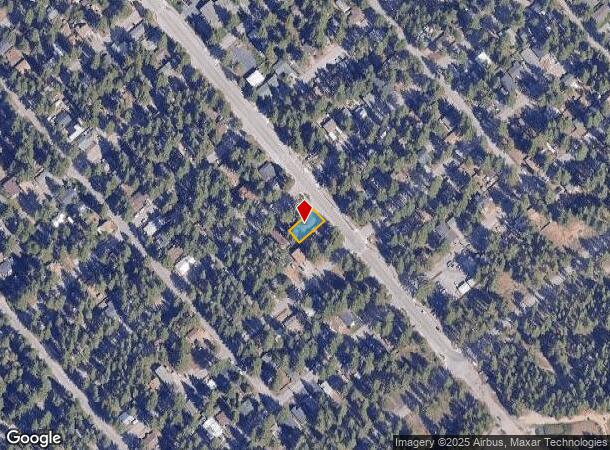  1222 Sierra Blvd, South Lake Tahoe, CA Parcel Map