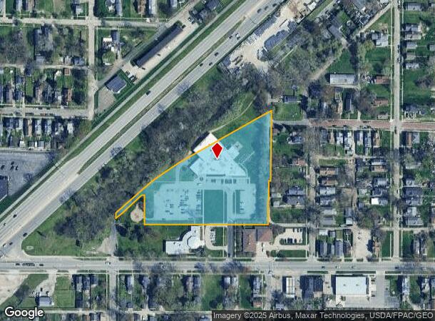 1 Aurora L Gonzalez Dr, Toledo, OH Parcel Map