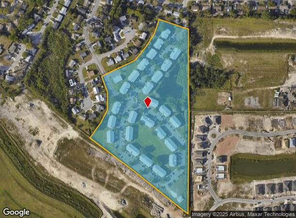  1591 19Th Street Ct E, Bradenton, FL Parcel Map