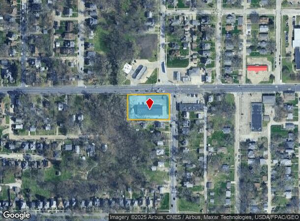  1143 E Locust St, Davenport, IA Parcel Map