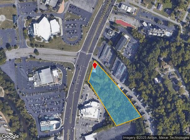  2075 Parkway, Pigeon Forge, TN Parcel Map