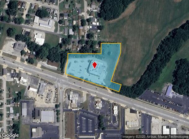  1010 E State Road 44, Shelbyville, IN Parcel Map