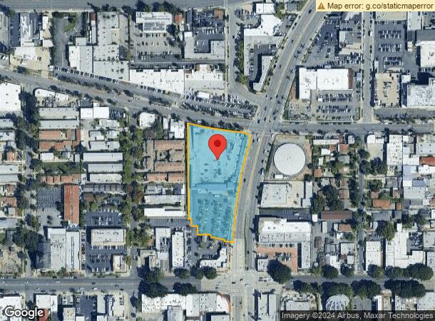  2355 E Colorado Blvd, Pasadena, CA Parcel Map