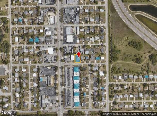  2529 Simpson St, Fort Myers, FL Parcel Map