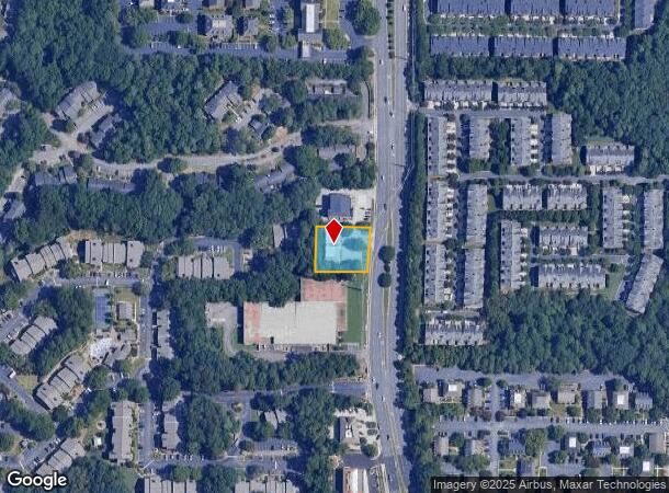  1720 Powers Ferry Rd Se, Marietta, GA Parcel Map