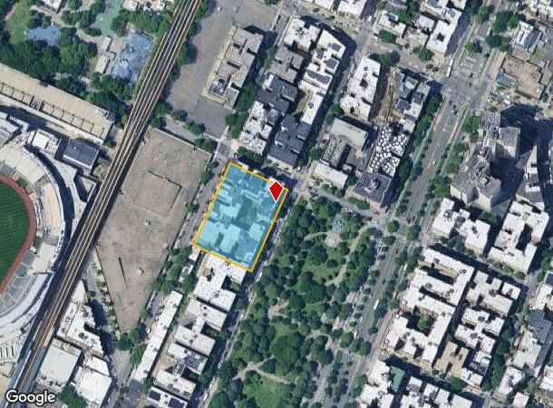 975 Walton Ave, Bronx, NY Parcel Map