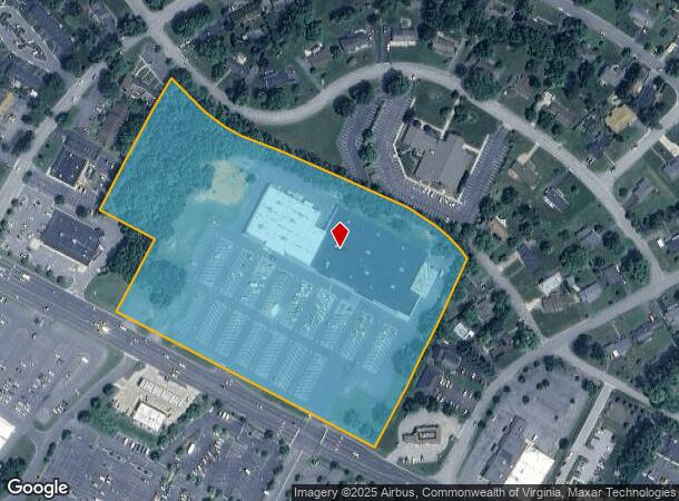 2715 W Main St, Waynesboro, VA Parcel Map