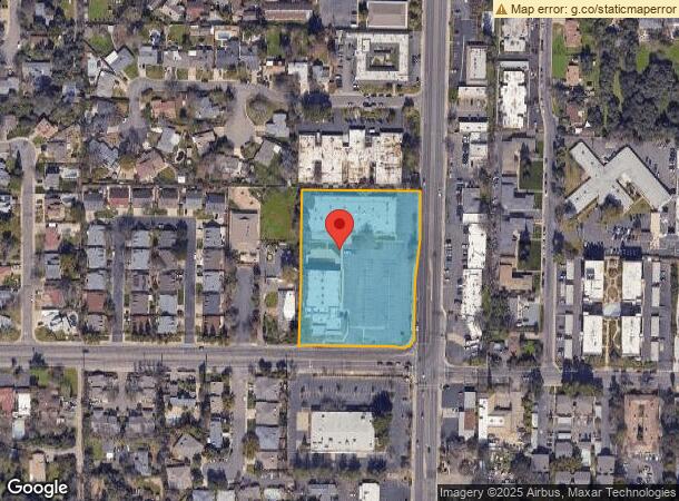  6019 Fair Oaks Blvd, Carmichael, CA Parcel Map