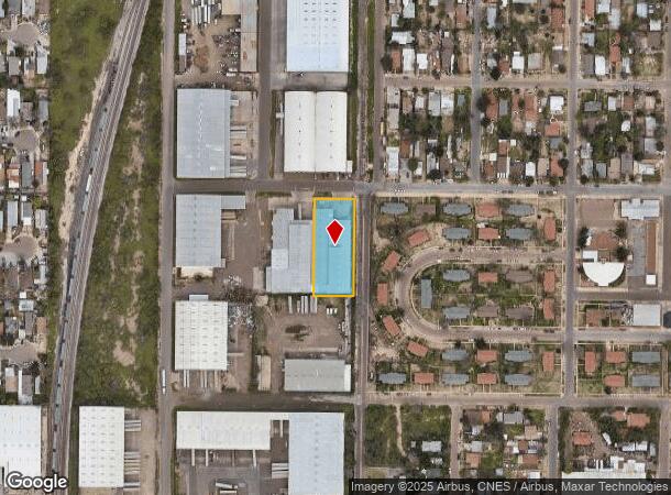  1901 Blair St, Laredo, TX Parcel Map