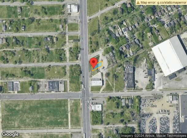  10340 Van Dyke St, Detroit, MI Parcel Map