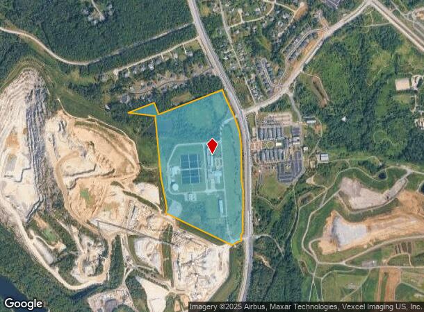 9600 Ox Rd, Lorton, VA Parcel Map