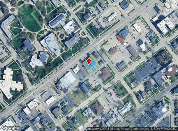 1261 1St Ave Se, Cedar Rapids, IA Parcel Map