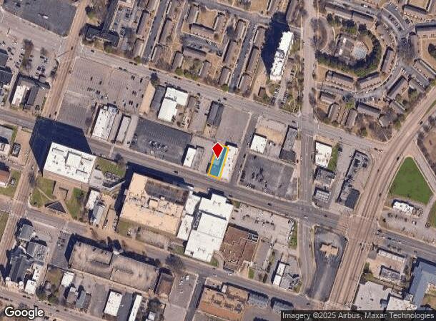  250 Poplar Ave, Memphis, TN Parcel Map