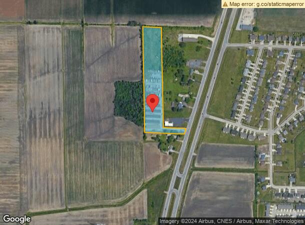  7334 Westside Saginaw Rd, Bay City, MI Parcel Map