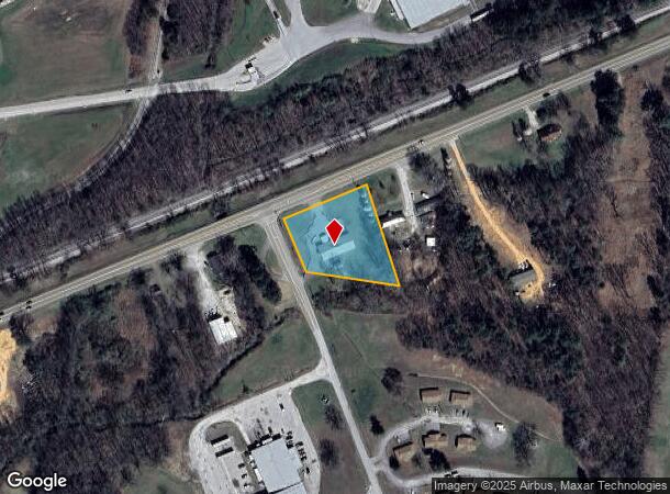  22180 Main St E, Huntingdon, TN Parcel Map