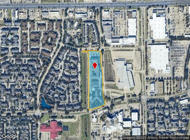 2855 Westminster Plaza Dr, Houston, TX Parcel Map