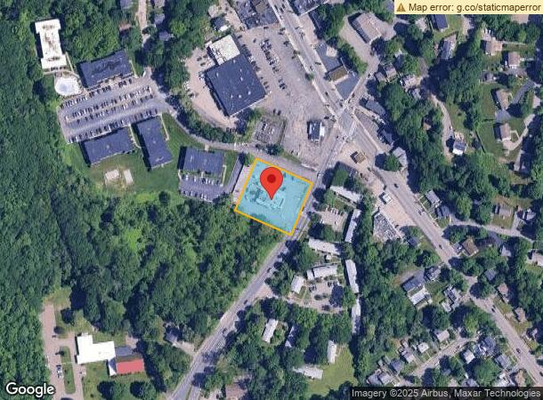  595 Mill St, Worcester, MA Parcel Map