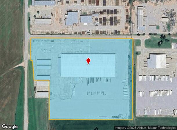 15305 N I-40 Service Rd W, Yukon, OK Parcel Map