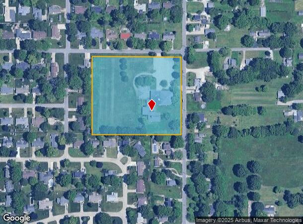 2205 Park Rd, Anderson, IN Parcel Map