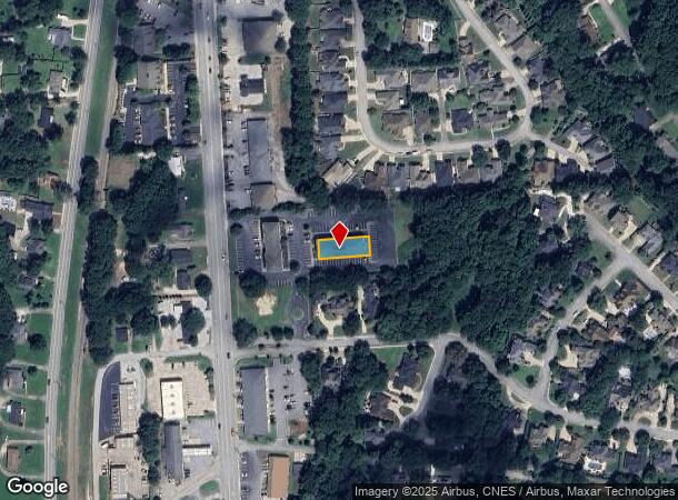  421 Se Main St, Simpsonville, SC Parcel Map