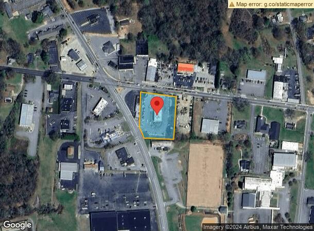  561 W Main Ave, Taylorsville, NC Parcel Map