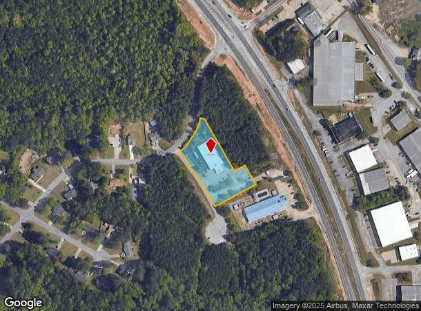9478 Winding Way Ln, Jonesboro, GA Parcel Map