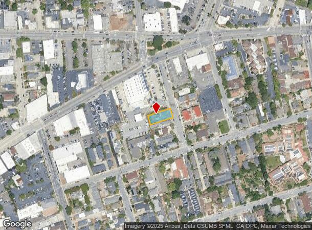 719 Darwin St, Santa Cruz, CA Parcel Map
