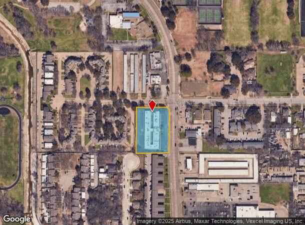 615 N O Connor Rd, Irving, TX Parcel Map