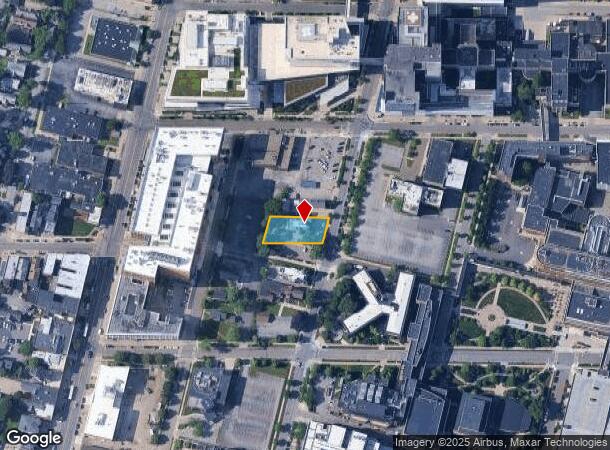 782 Ellicott St, Buffalo, NY Parcel Map