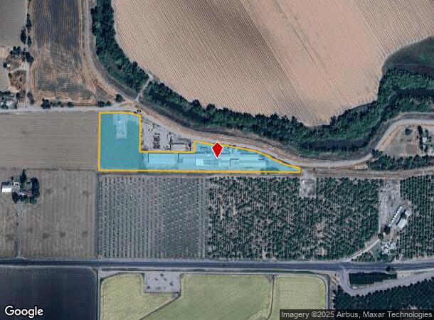 12820 S Butte Rd, Meridian, CA Parcel Map
