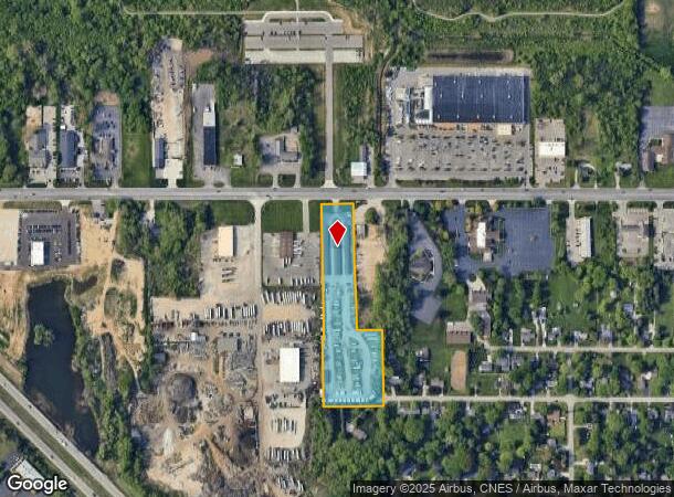  1287 W Hill Rd, Flint, MI Parcel Map