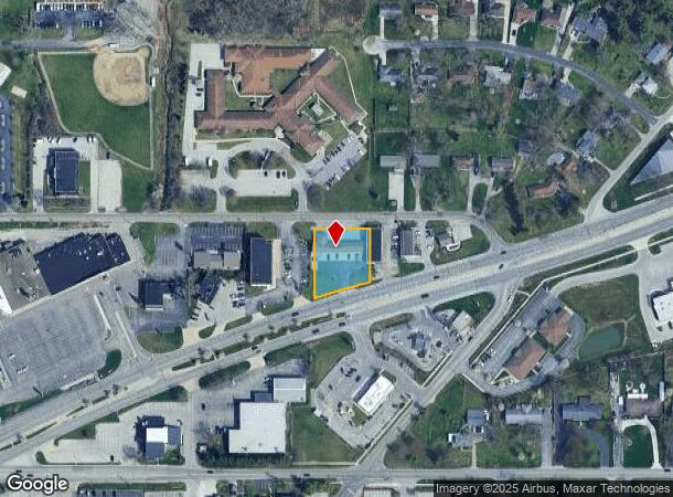  5634 W Jefferson Blvd, Fort Wayne, IN Parcel Map