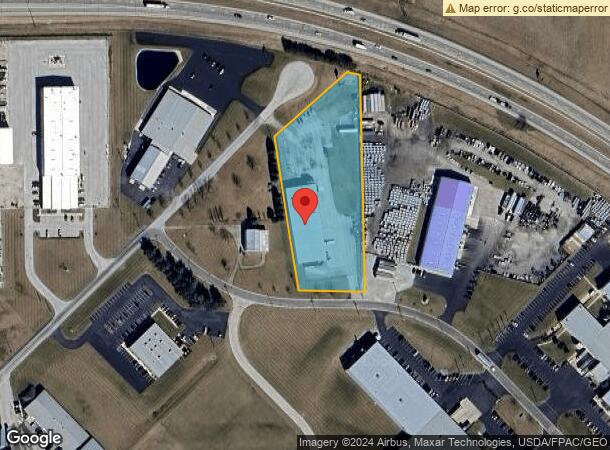  205 Commerce Way, Upper Sandusky, OH Parcel Map