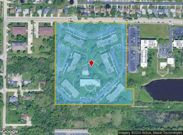  2801 W Glen Flora Ave, Waukegan, IL Parcel Map